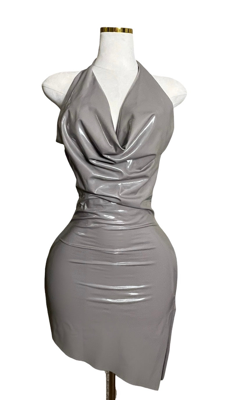 Liquid Cowl Dress