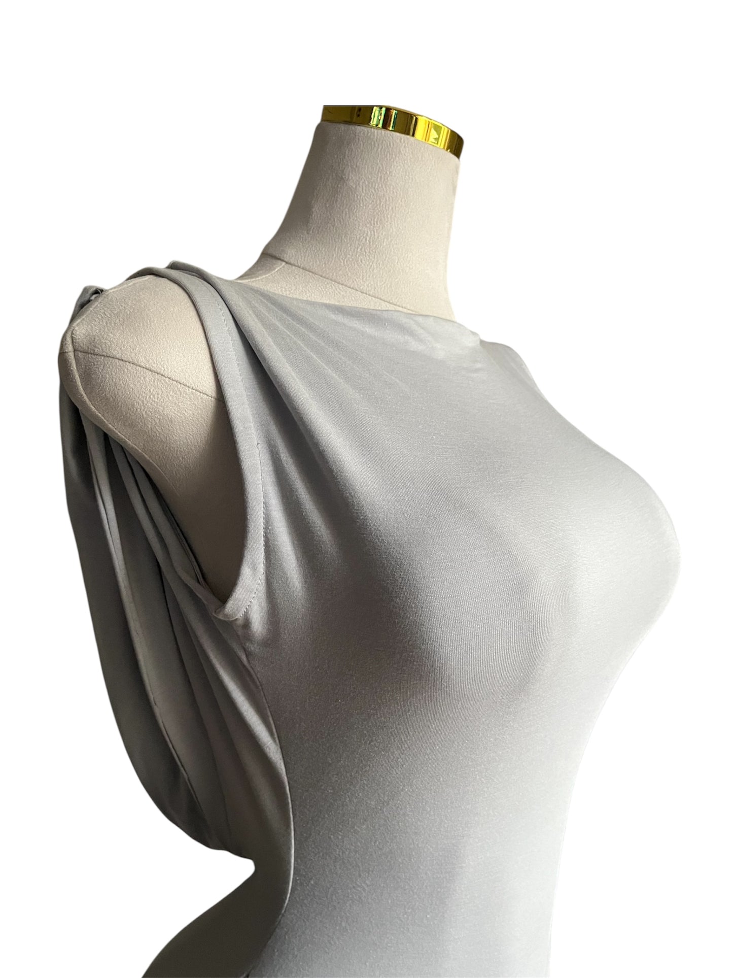 VIIVIENE Draped back dress