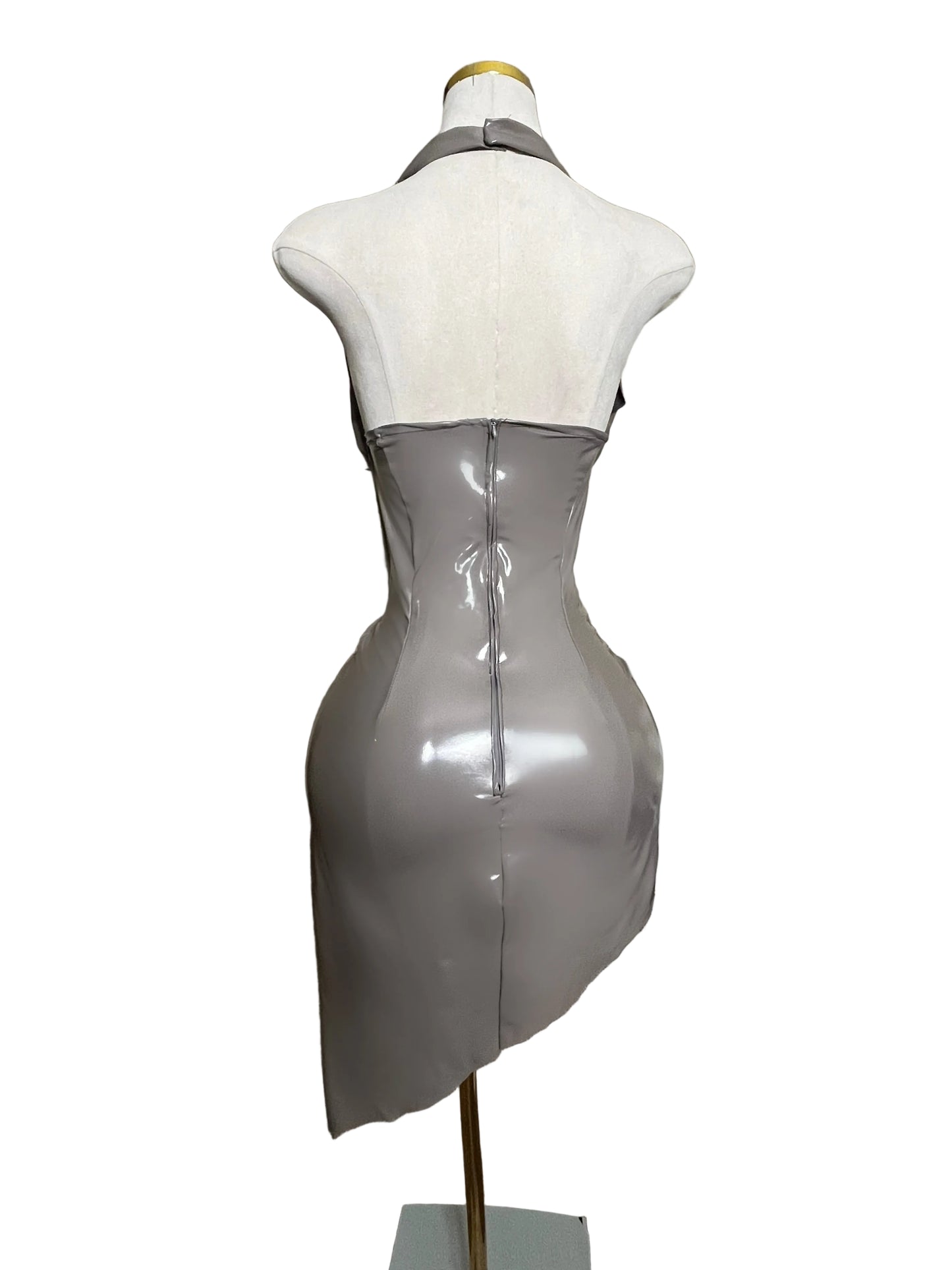 Liquid Cowl Dress